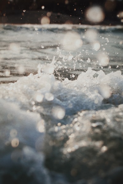 水飞溅
